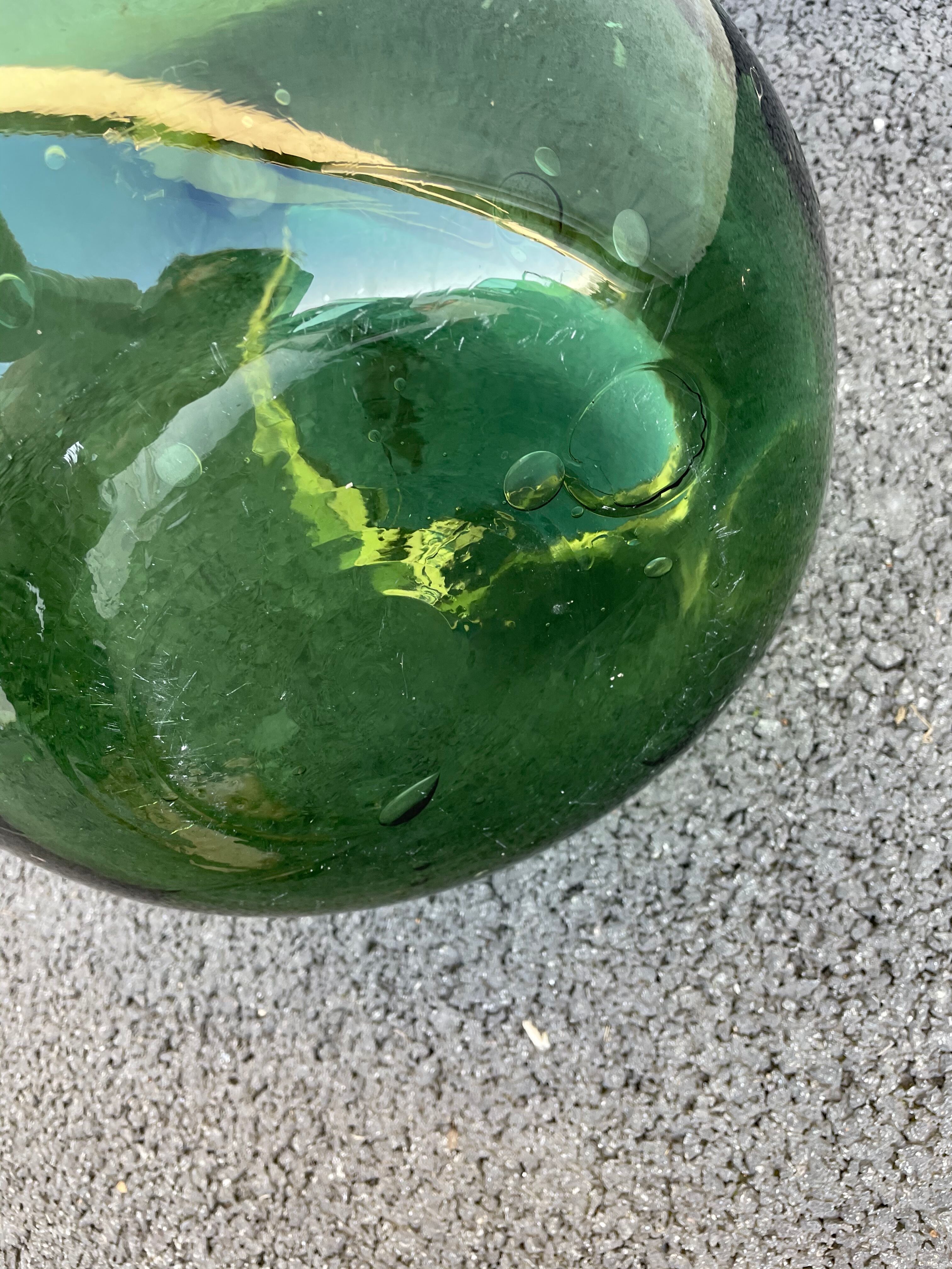 Demijohn blown green 25L