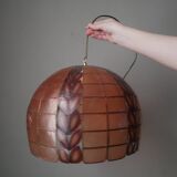 Mother-of-pearl brass pendant chandelier, bohemian country decoration, handcrafted