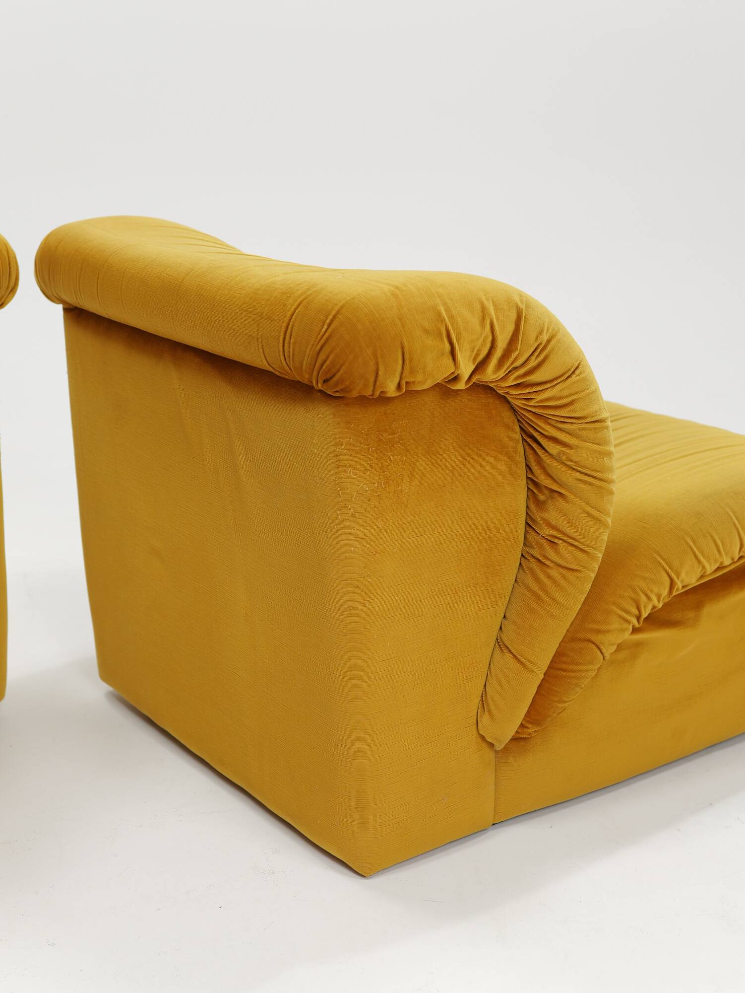 Paire de fauteuils Tiffany Doimo Salotti, années 1970