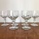 Set de 6 verres en cristal pour vin ou champagne