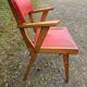 1950s compass-legged bridge chair