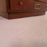 Classeur d'horloger ancien avec tiroirs