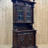2-part Renaissance oak sideboard, 19th century work