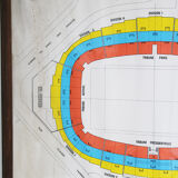 Map of the Parc des Princes