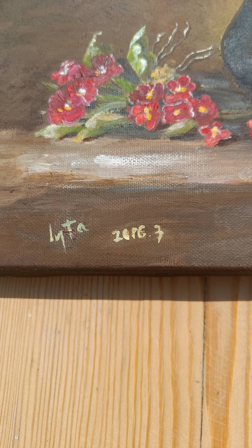Peinture nature morte
