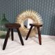 Pair of tripod stools