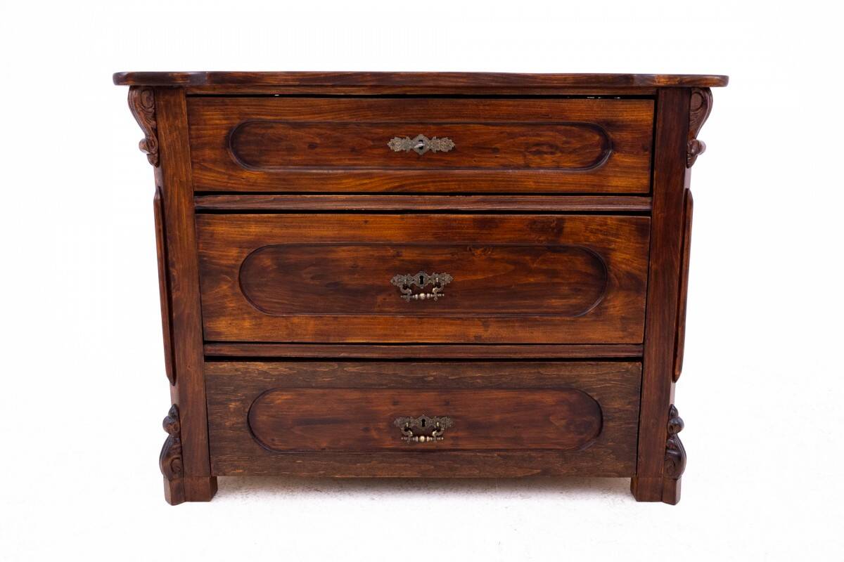 Antique chest of drawers from the turn of the 19th and 20th centuries, Nort