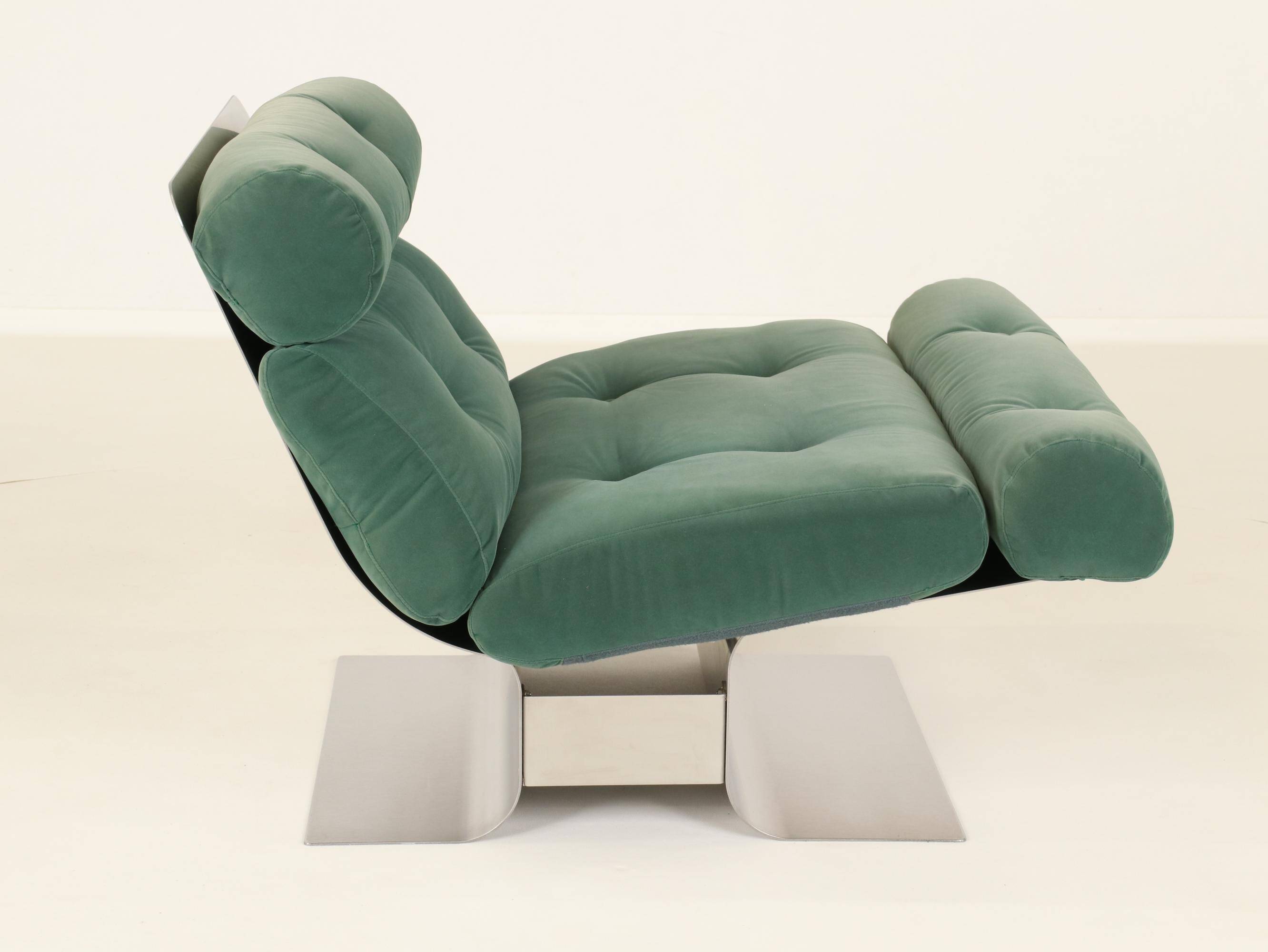 Rare Lounge Chair by François Monnet for Kappa, France, 1970s
