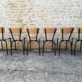 Vintage school chairs