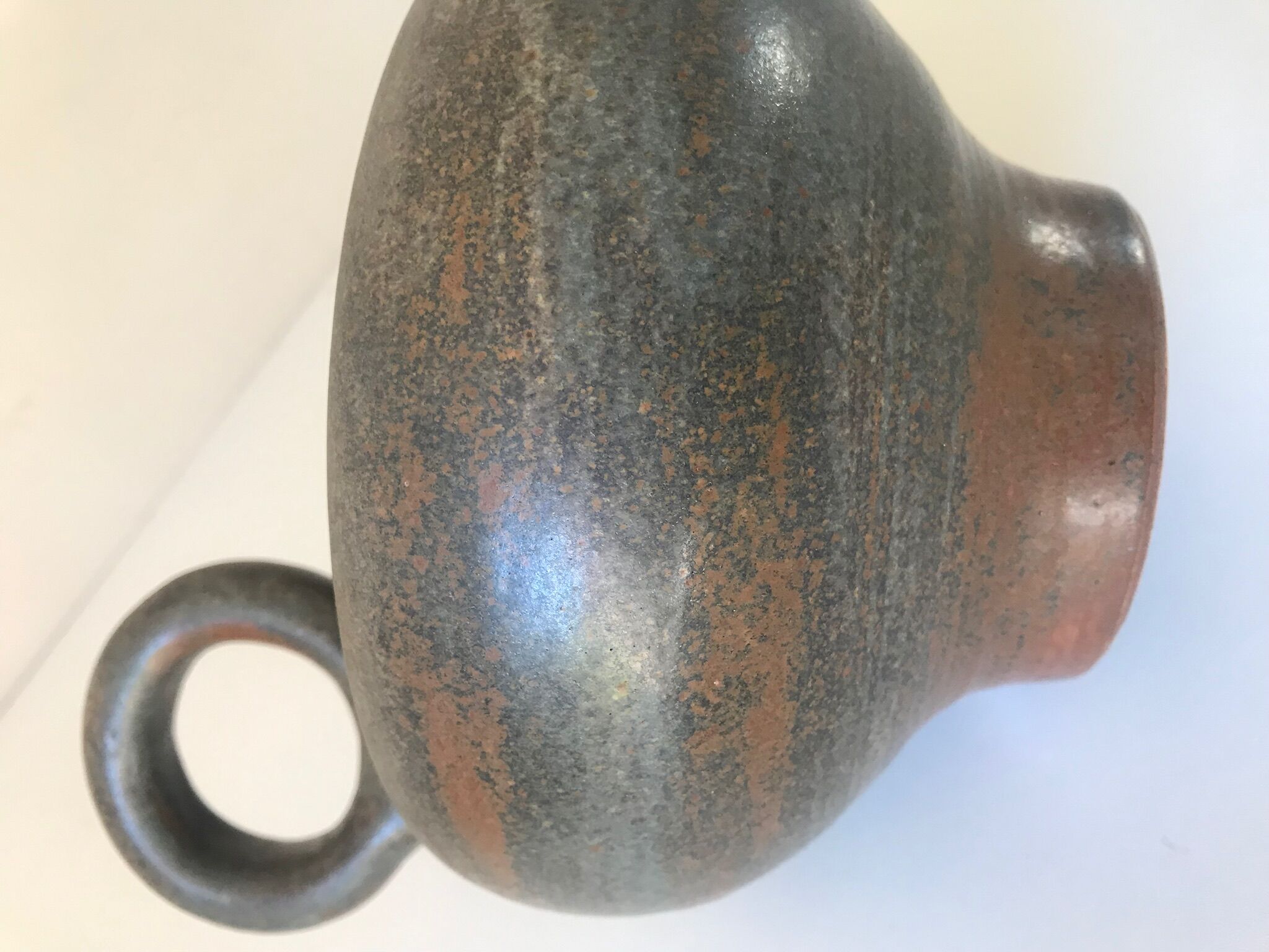 Vintage sandstone teapot by Jacques lacheny