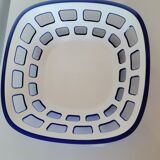 Vintage bread basket and bowl cup Guzzini design Italy