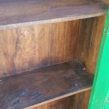 Armoire ancienne en bois vert