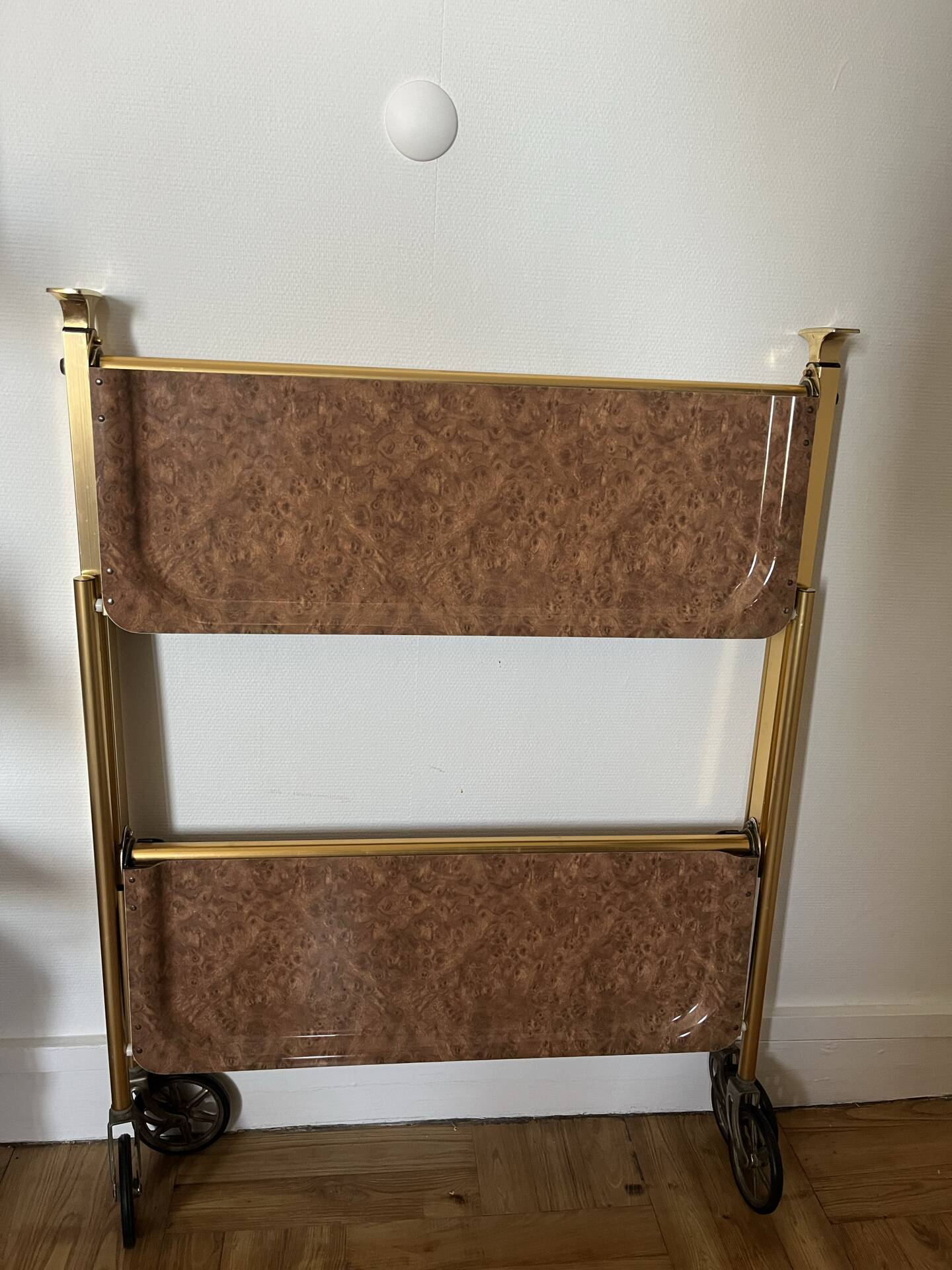 Folding serving table Platax in superb vintage condition.