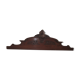 Old pediment in chene