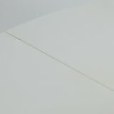 Vintage Dining Table Round Extandable 70s Space Age