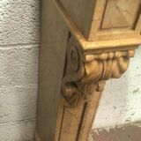 Louis Philippe yellow marble mantel