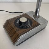 Vintage 1970 desk bedside lamp with dimmer Chiely engineer child - 40 cm