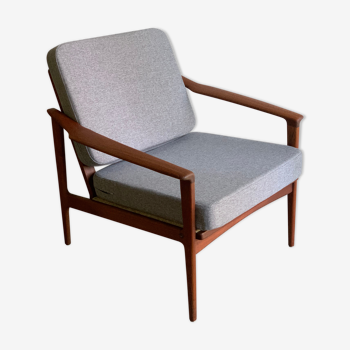 Danish midcentury easy chair by Ib Kofod-Larsen