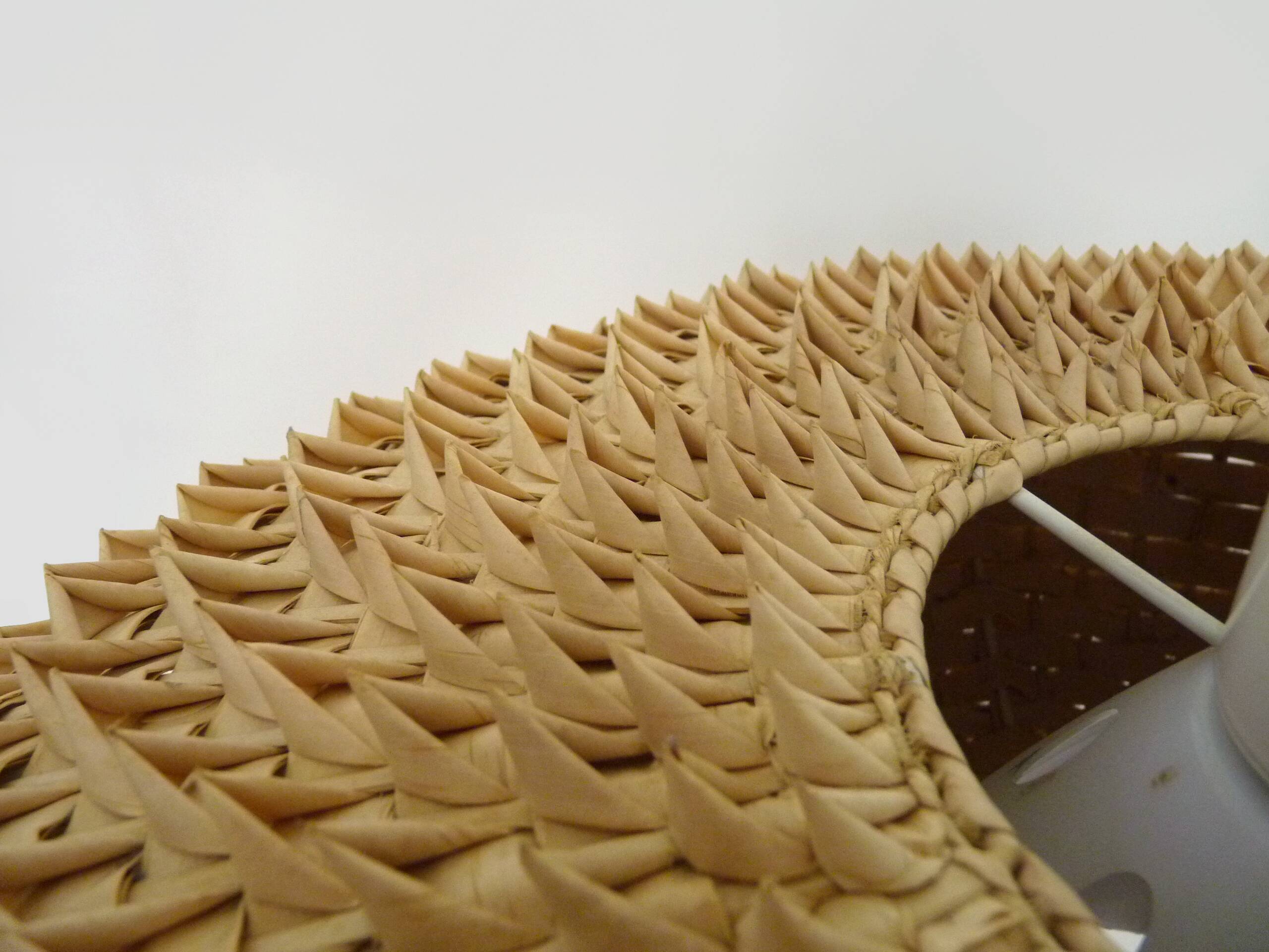 Large suspension design by Wiebke Braasch in coconut palm for Ikea 2010