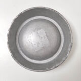 Cendrier rond vintage bistrot années 50 fonte aluminium