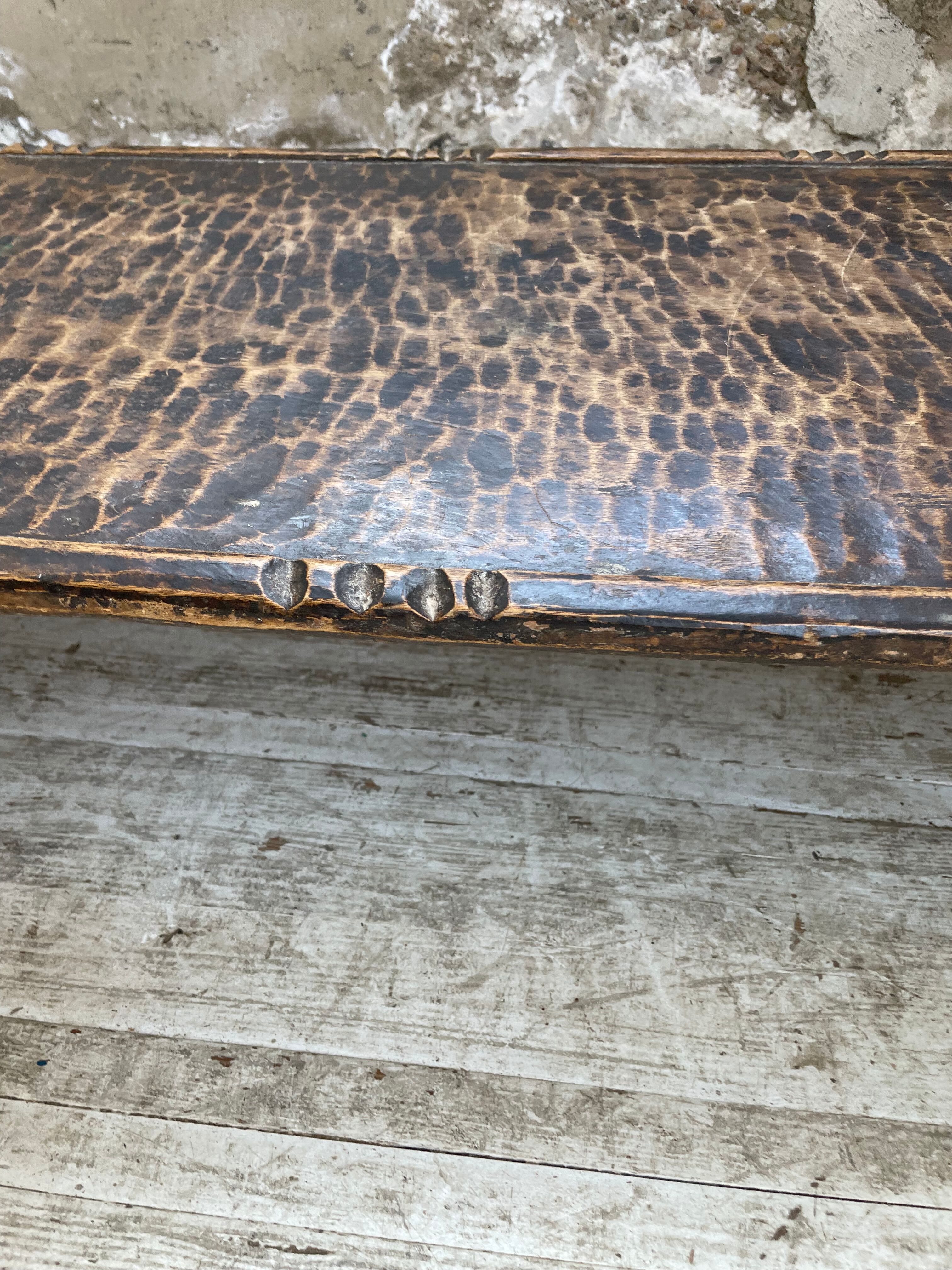 Senoufo coffee table bench from the 60s