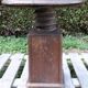 Table ronde en bois