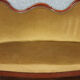 Napoleon III-era seating in mahogany and Genoa velvet around 1850