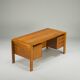 Mid-Century Teak Freestanding Desk from Gv Møbler, 1960s
