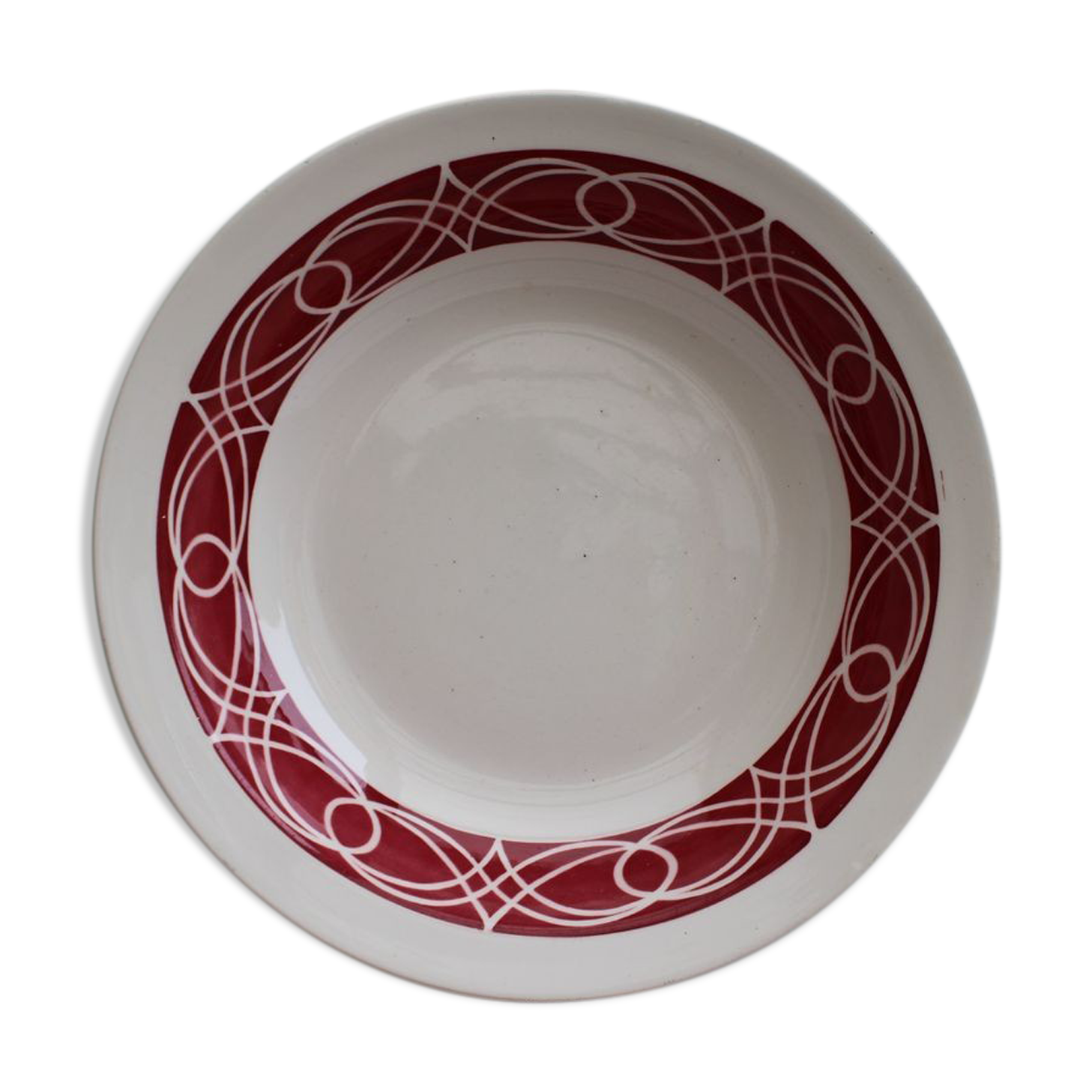 Old dish Sarreguemines