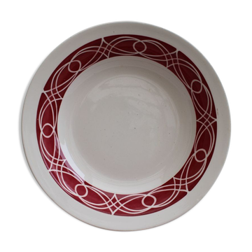 Old dish Sarreguemines
