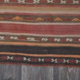Red & Brown Vintage Kilim Rug 152x233Cm SK 241325