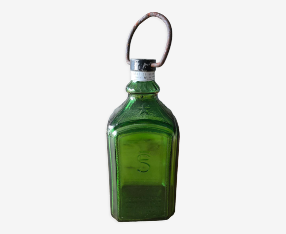 Bouteille verre décorative ancienne liqueur Kylon