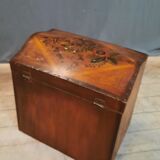 Chest painted with characters