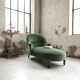 Meridian Napoleon III green velvet