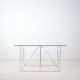 Table à manger minimaliste conçue par Max Sauze, années 1970