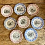 Talking plates “Automobiles” Saint Amand & Hamage