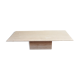 Table basse travertin