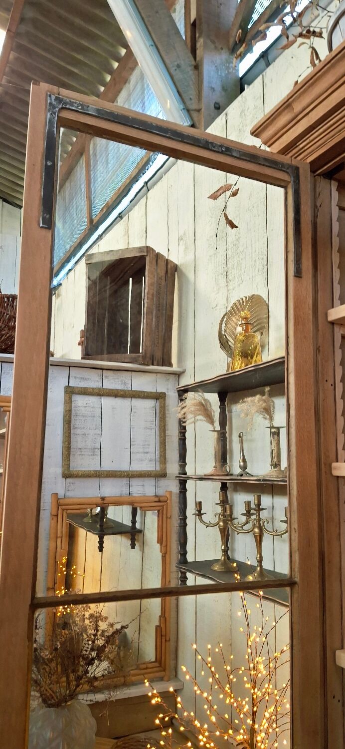 Grande vitrine ancienne de musée