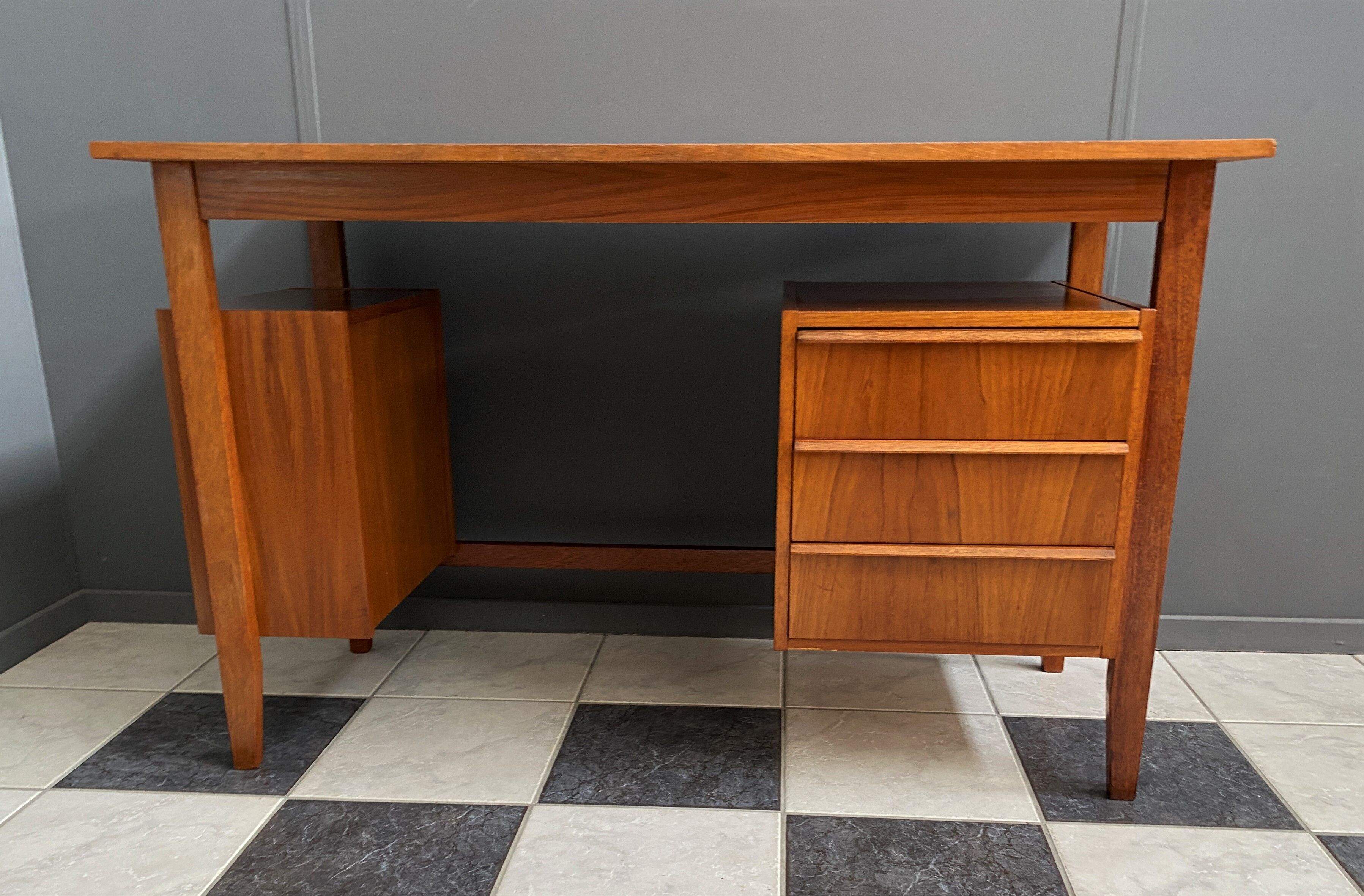 Wooden desk 1960s