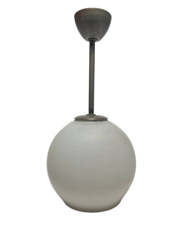 Art Deco pendant lamp, Poland, 1950s