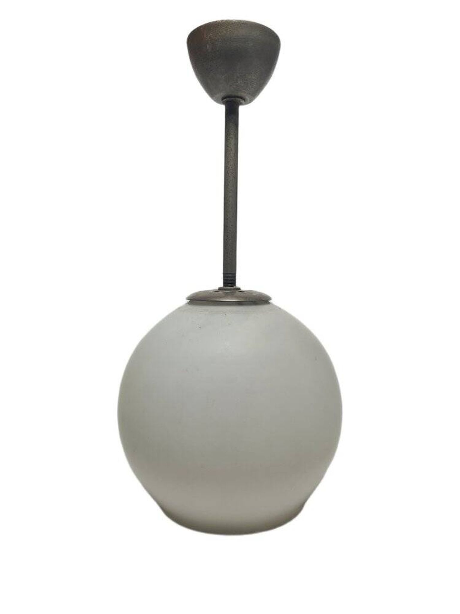 Art Deco pendant lamp, Poland, 1950s