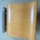 Vintage curved wooden magazine rack by Ligne Roset, 1970s.