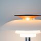 Lampe de table vintage PH 80 danoise par Poul Henningsen, Louis Poulsen, 1974