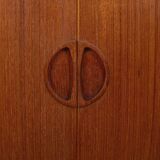 Danish corner cabinet by Johannes Andersen for Uldum Møbelfabrik, Denmark, 1960s