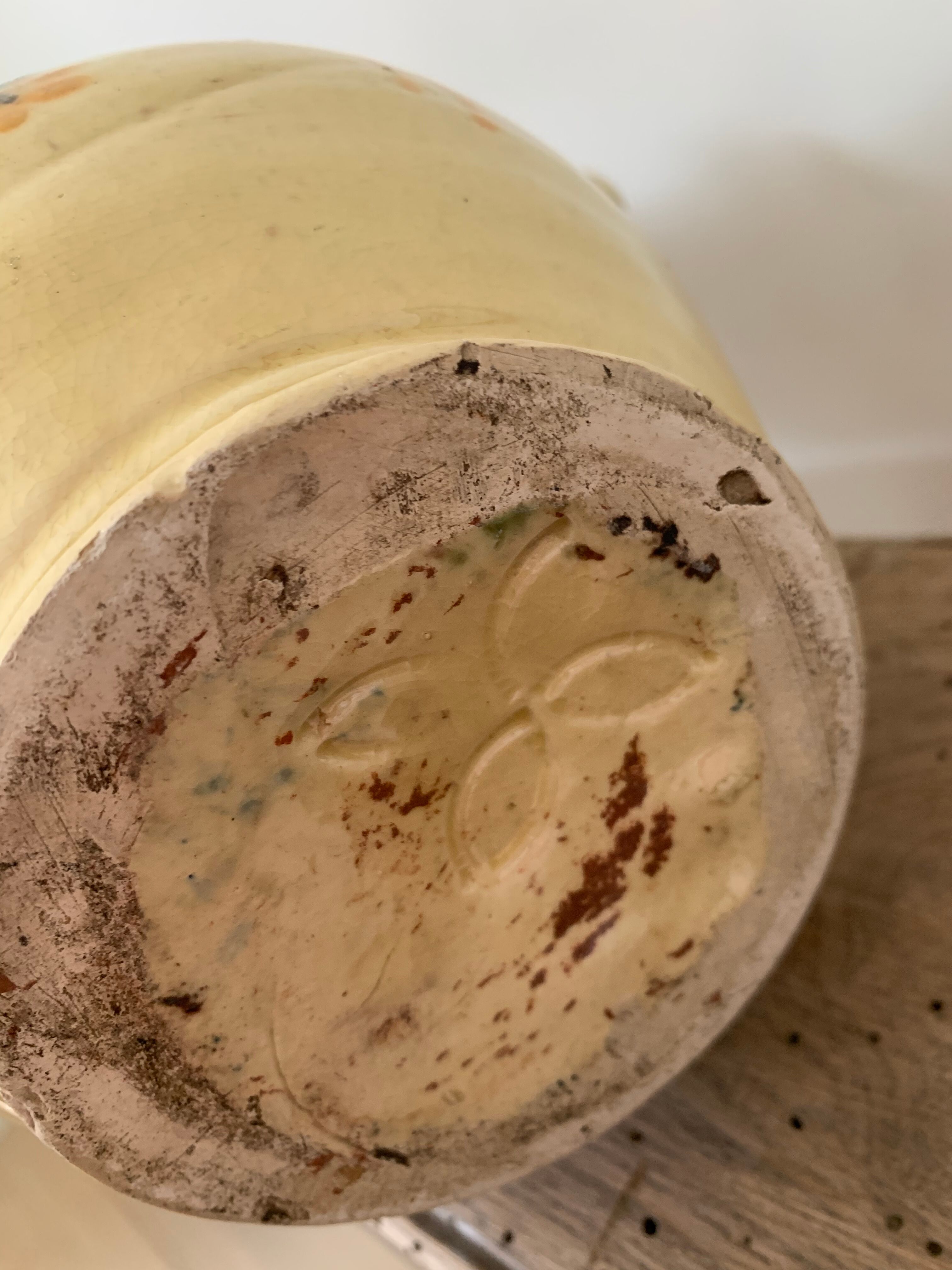 Chevrette jug Savoyard pottery