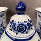Ensemble de vases Royal Delfts blauw.