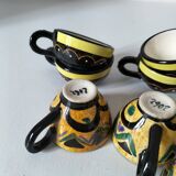 Vintage Breton mini cups – HB & St Jean – 9 pieces