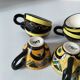 Vintage Breton mini cups – HB & St Jean – 9 pieces