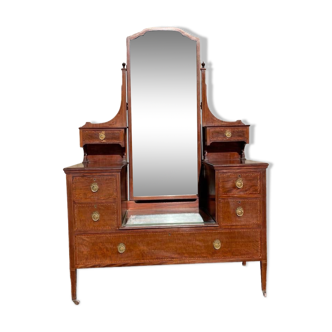 English mahogany dressing table