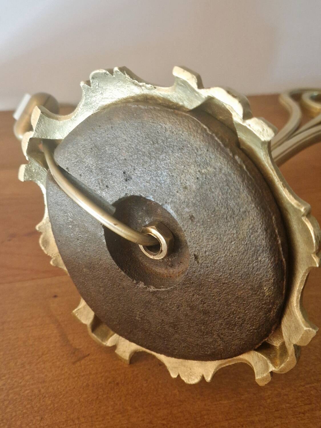 Art Nouveau style lamp by Müller Frères